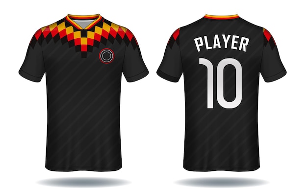 Soccer jersey templatesport tshirt design