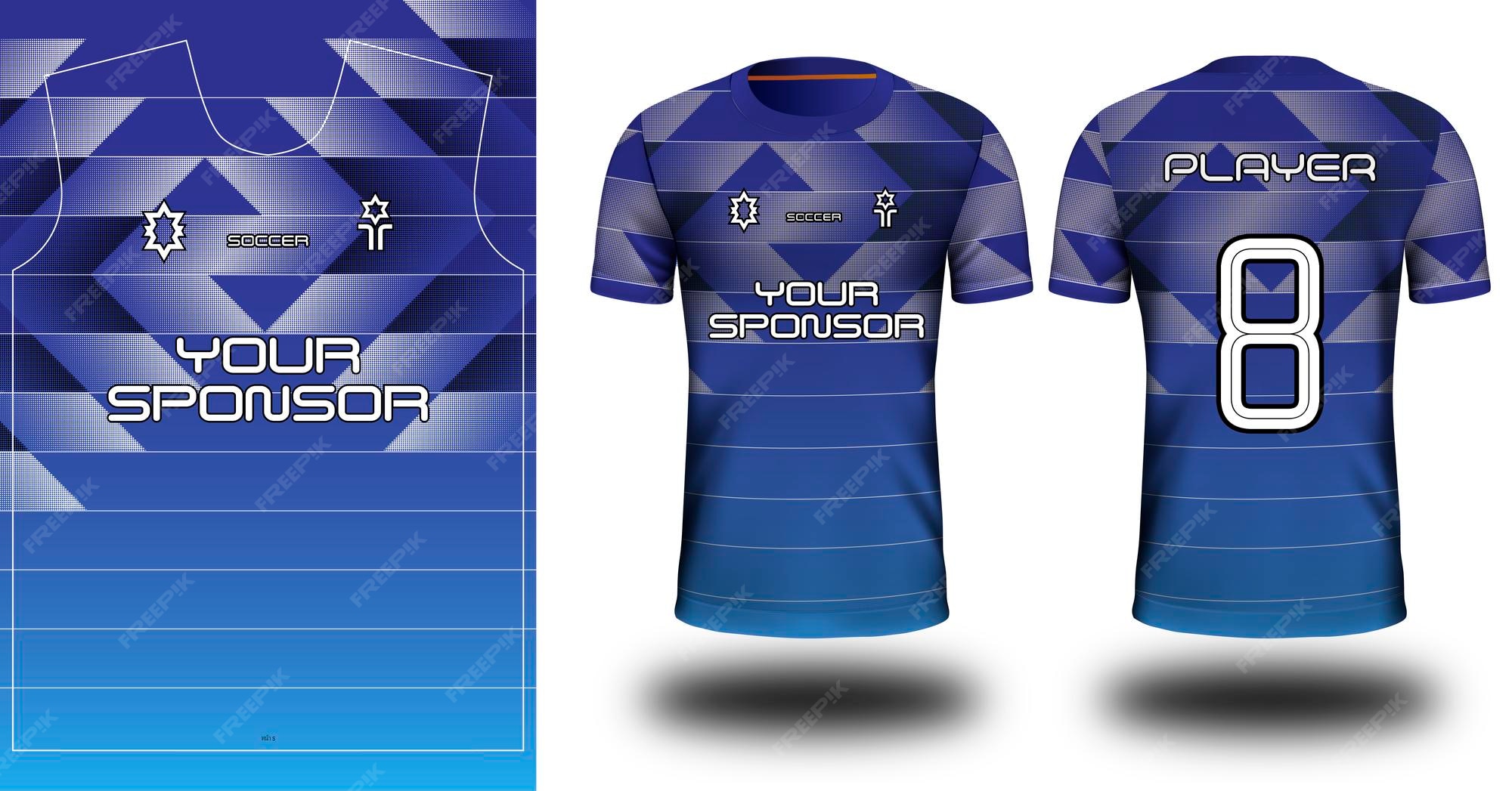 Premium Vector | Soccer jersey