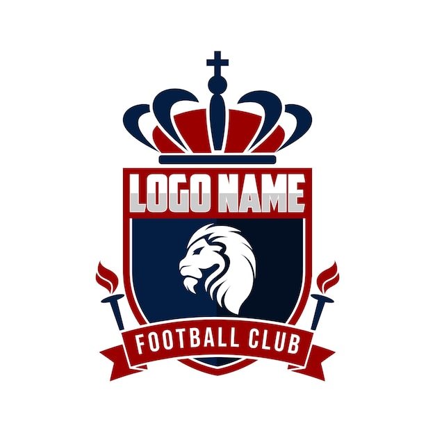 Soccer Logo or Football Club Sign Badge