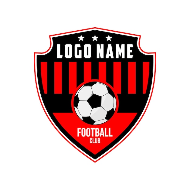 Soccer Logo or Football Club Sign Badge