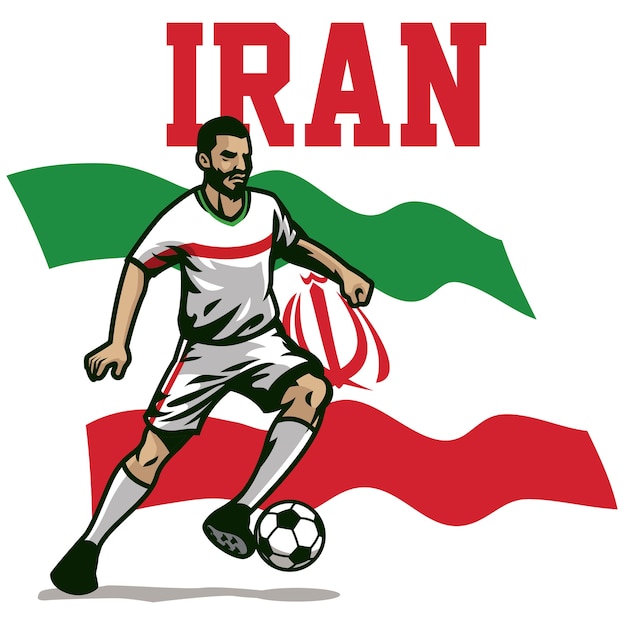 Soccer player of iran