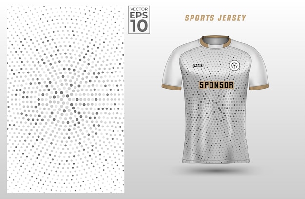 Vector soccer sport jersey design template