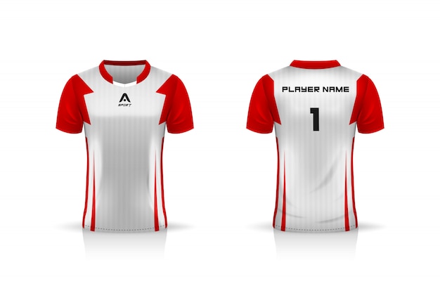 Soccer sport jersey