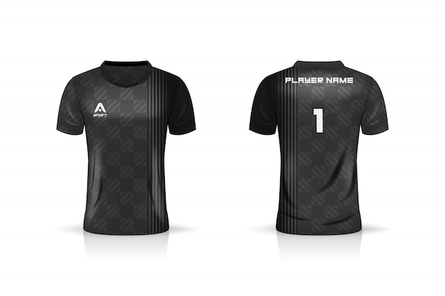 Vector soccer sport jersey