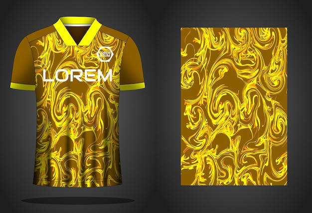 Soccer sport shirt jersey design template