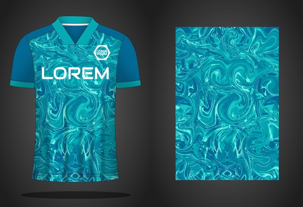 Soccer sport shirt jersey design template