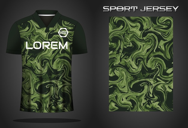 Soccer sport shirt jersey design template