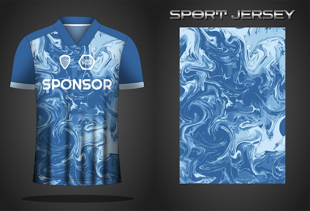 Soccer sport shirt jersey design template