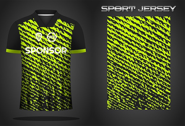 Soccer sport shirt jersey design template