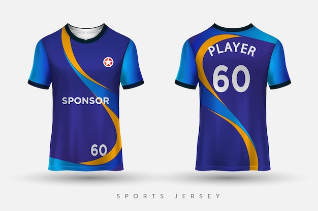 soccer sports jersey and tshirt design