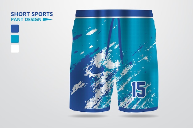 Soccer Sports Pant design and template for printing