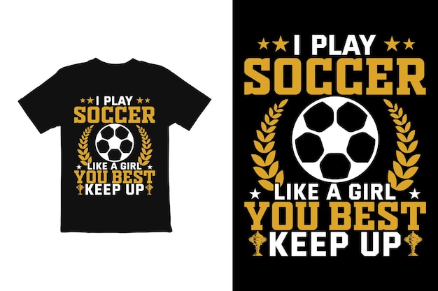 ベクトル サッカー t シャツ デザインのベクトル