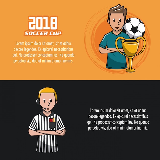 Вектор Футбольный турнир инфографический с элементами
