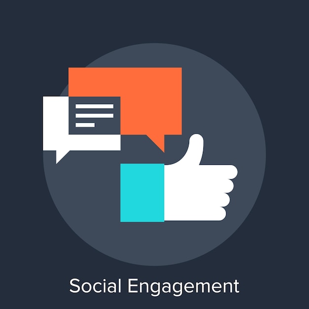 Vector social engagement