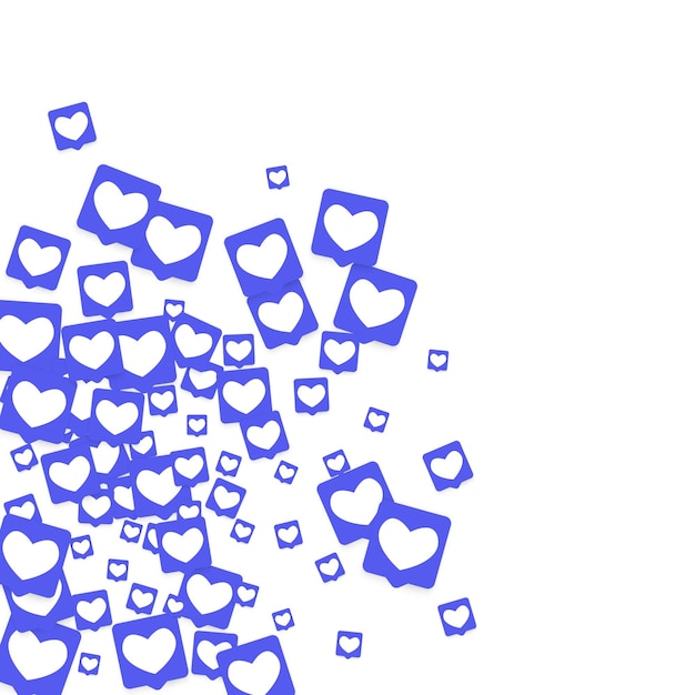 Social media background