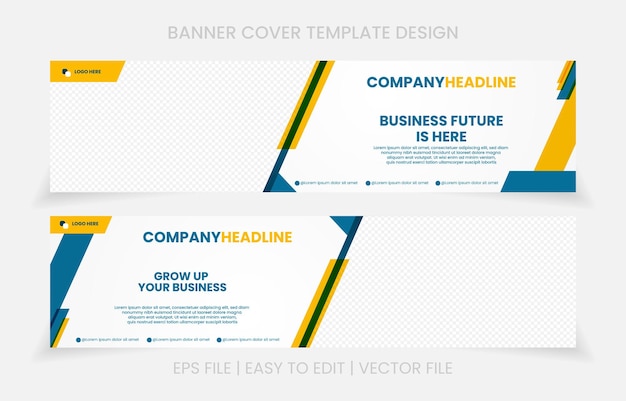 Дизайн обложки баннера в социальных сетях профиль компании