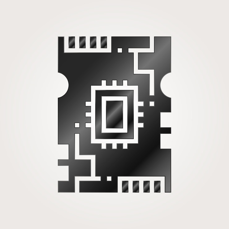 Vector social media and business icons