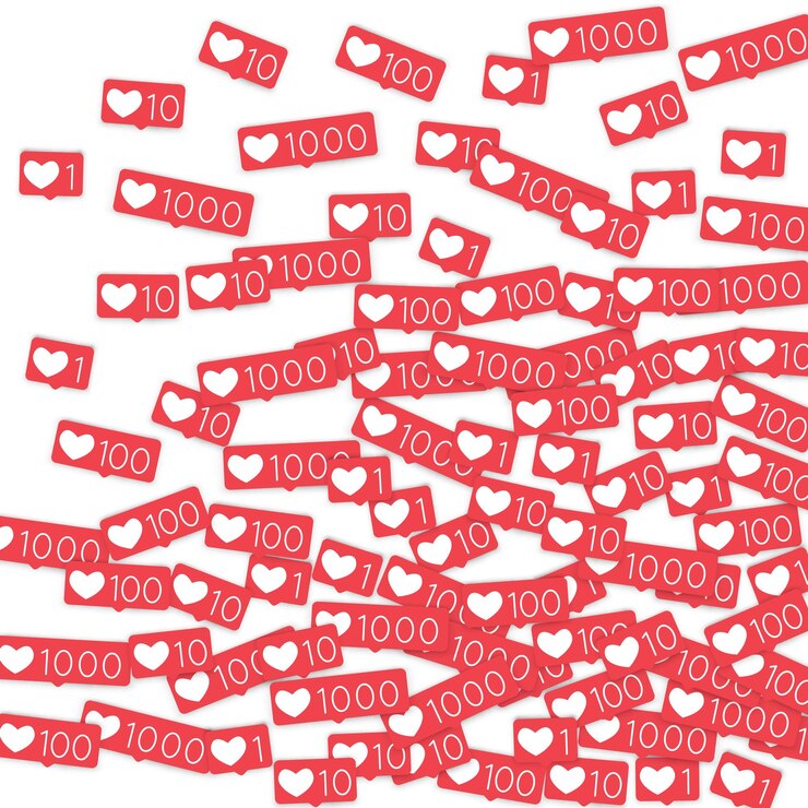 Вектор социальные медиа счетчики. как фон. иконы социальных сетей. smm, цифровой маркетинг, реклама, приложения, seo, веб-фона с падающими как счетчики изолированы на белом фоне. веб-зависимость.