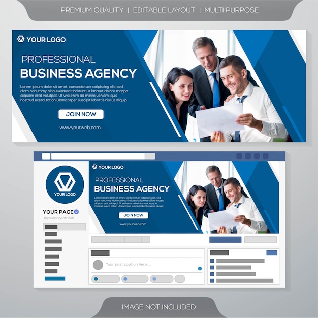 social media cover business template