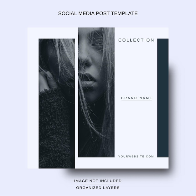 Social Media Design Minimalistisch voor Fashion Sale