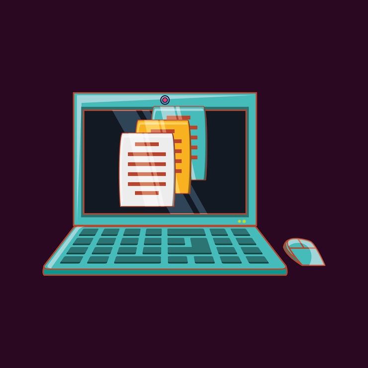 Vector social media design