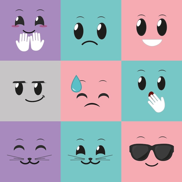 Emoticon dei social media