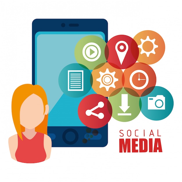 social media and entertainment graphic design