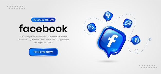 Vector social media facebook banners