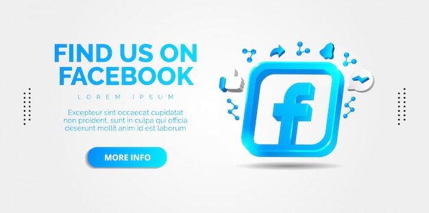 Vector social media facebook.