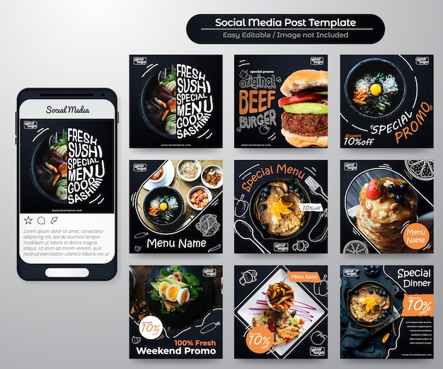 Social Media Feed Post for Food Promotion