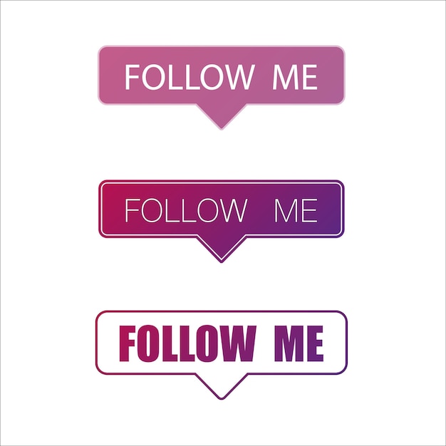 Social media follow me frame wallpaper