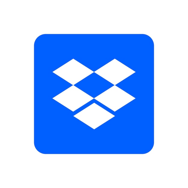 Social media icon illustratie dropbox Dropbox Icon Vector illustratie