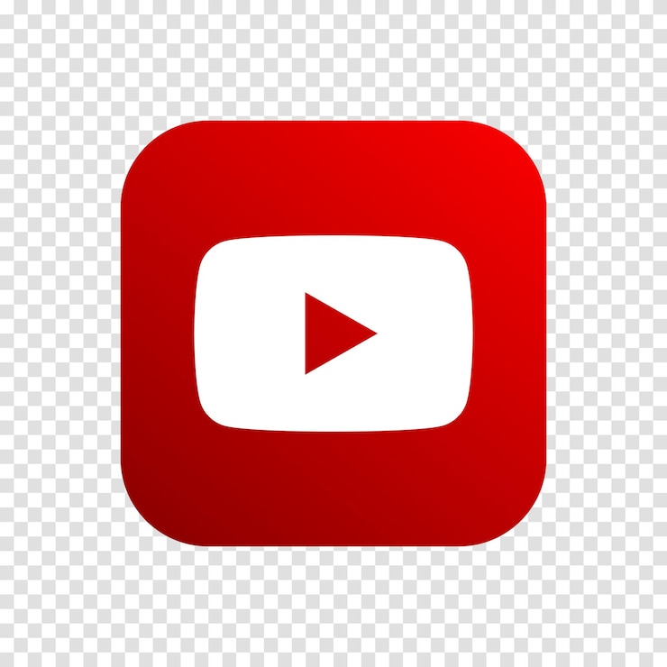 Vector 소셜 미디어 아이콘 그림 youtube youtube 아이콘 벡터 그림