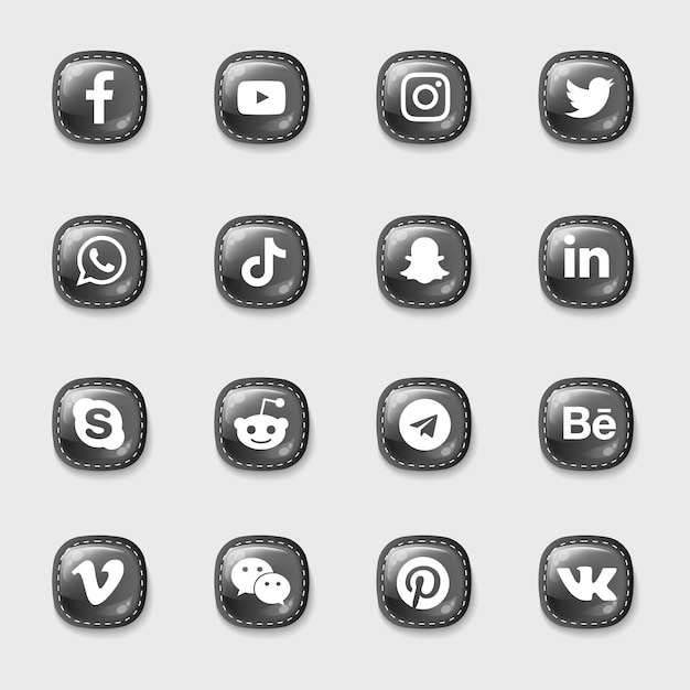 Social media icons pack