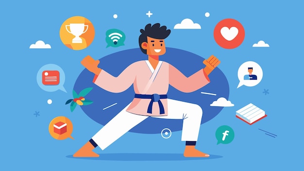 A social media influencer shares their journey of selfdiscovery through the practice of martial arts