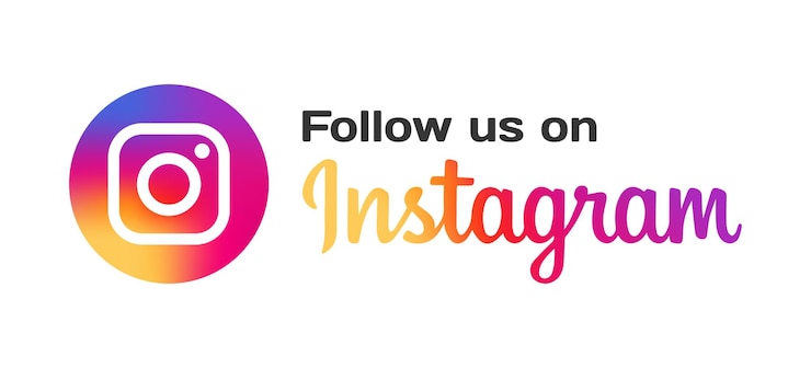 Vector social media instagram follow us icon isolated social media follow us on instagram logo instagram follow us button editorial social network icon vector icon
