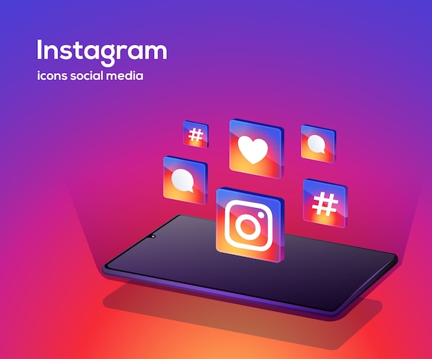 Vector social media platform illustration