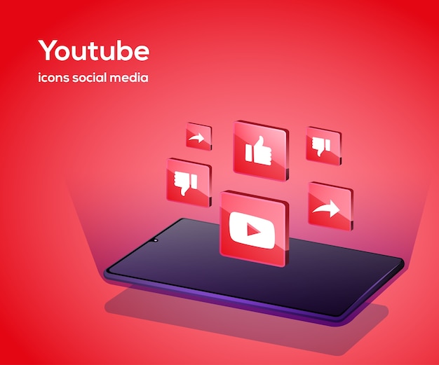 Social media platform illustration