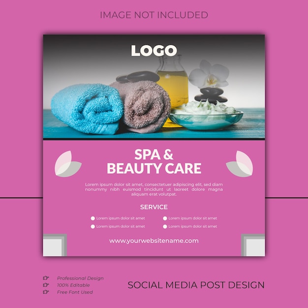 social media post banner design