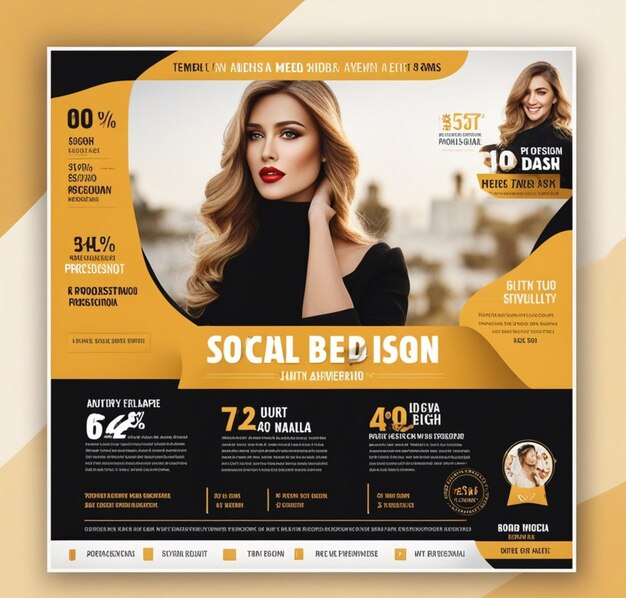 Social media post design