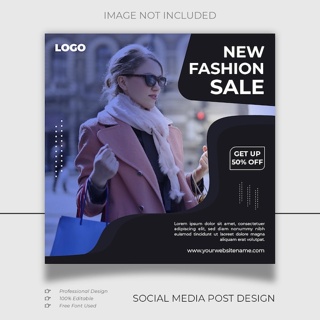 Social media post design