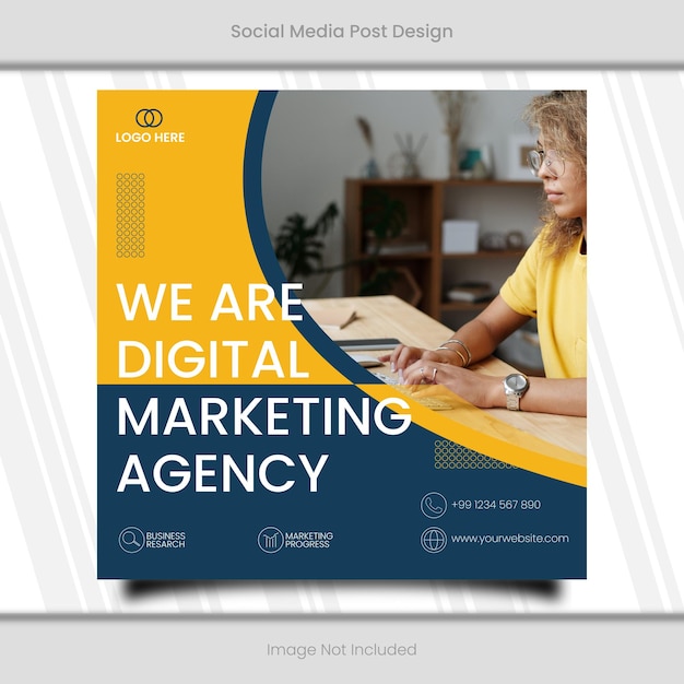 Social media post design