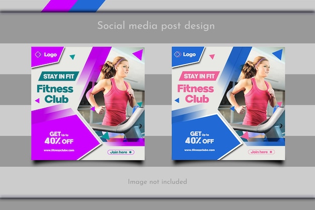 Social media post design