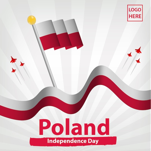 Social media post for poland independence day