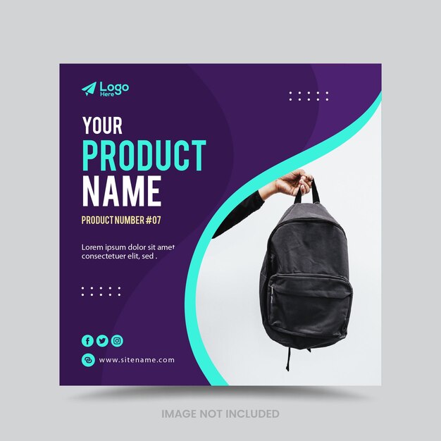 Social Media Post Product Promotion sale banner and web banner