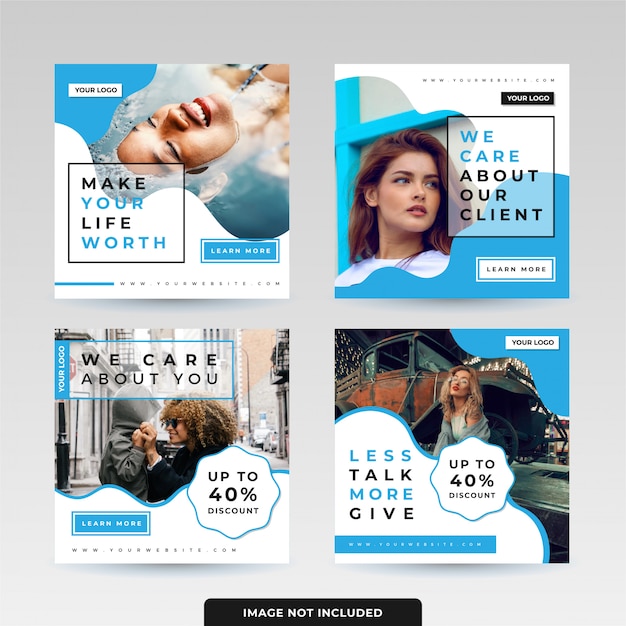 Social Media Post Template Pack