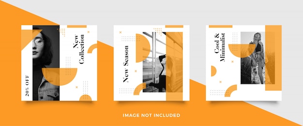 social media post template