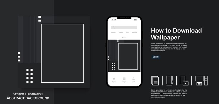 Vector social media post templates design modern abstract background