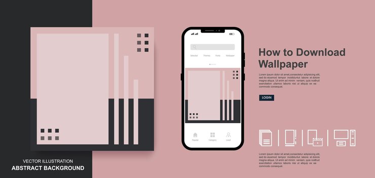 Vector social media post templates design modern abstract background