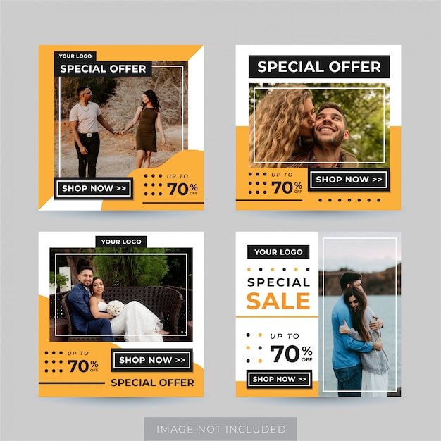 Social Media Post Templates Pack